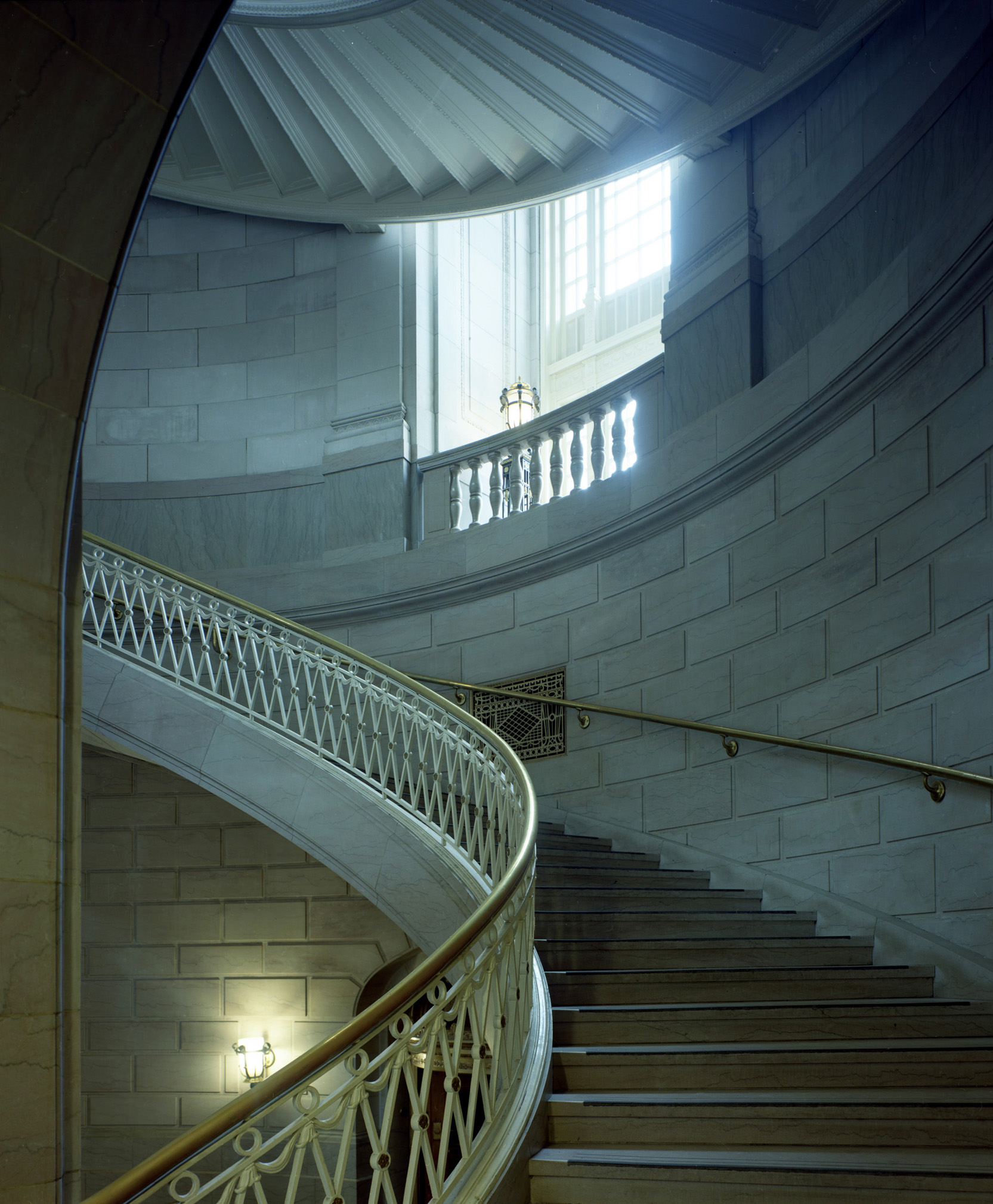 Hartford, CT City Hall on a quiet  Sunday morning. -LF