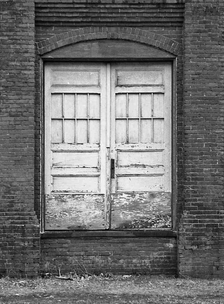 Old mill doorway.    MF