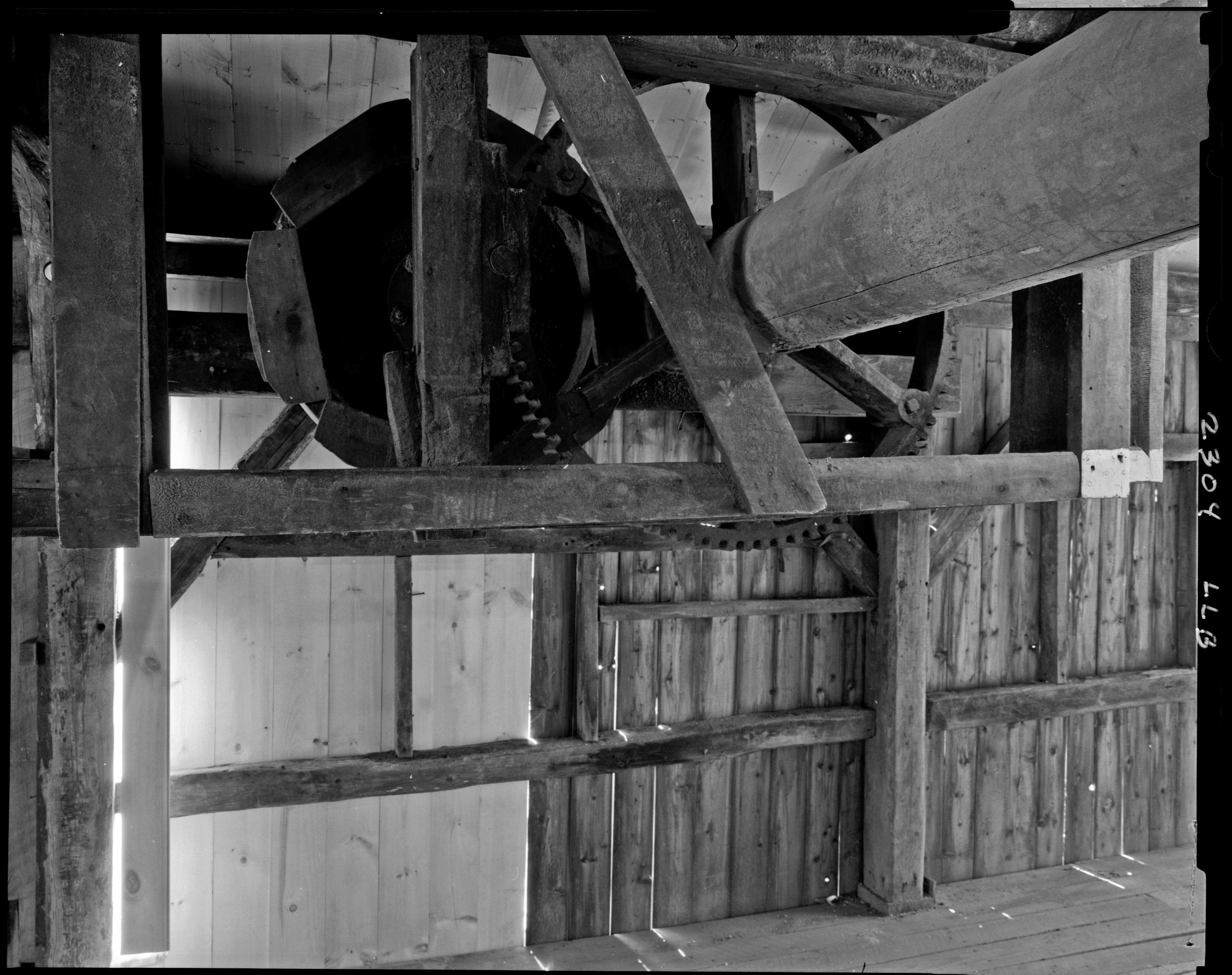 Bristol, Me mill interior   LF