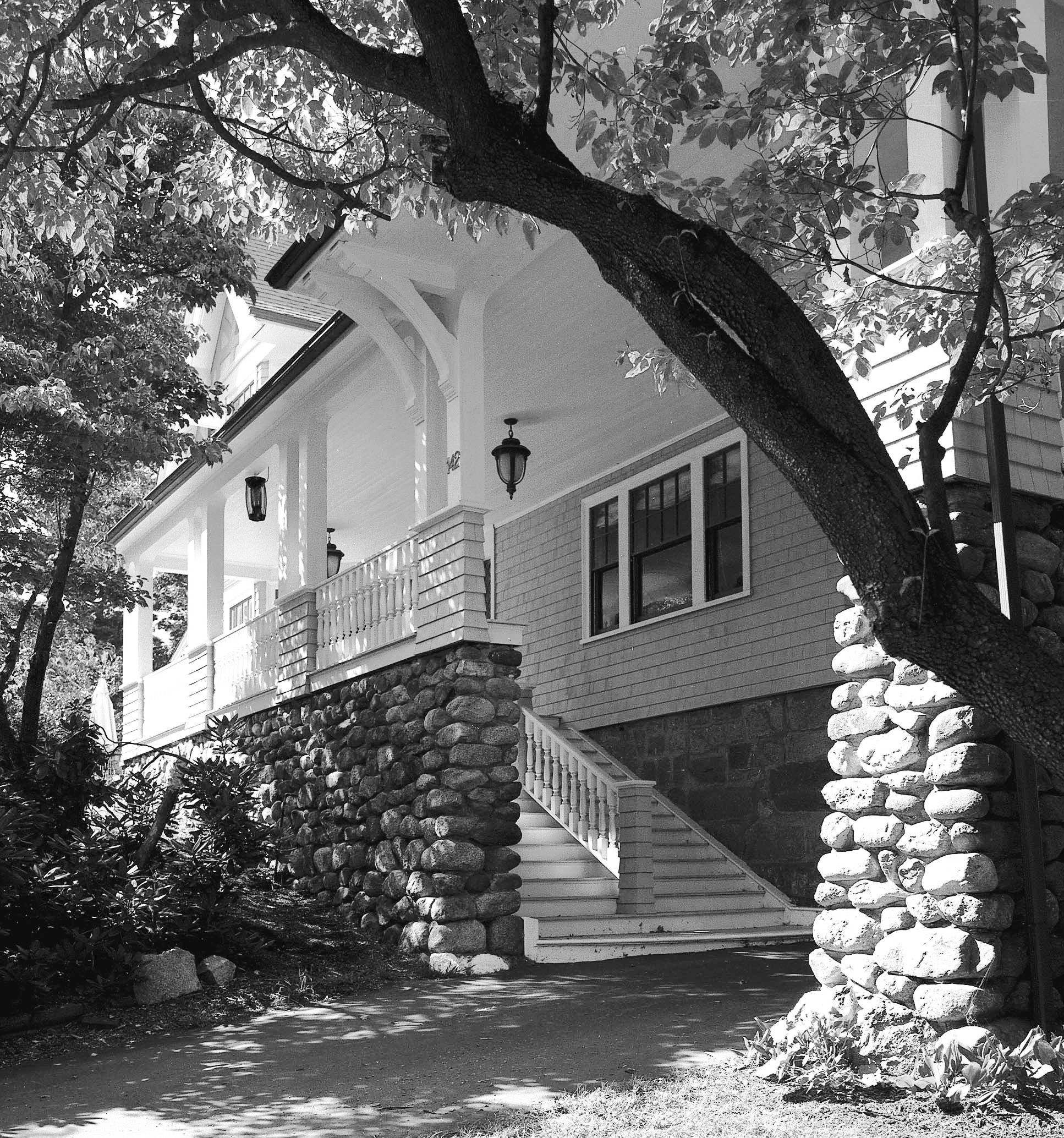 Milton, MA Dwelling after Restoration. - MF