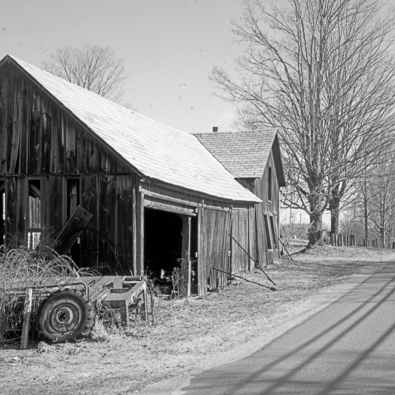 The Berkshires farming country.  -MF